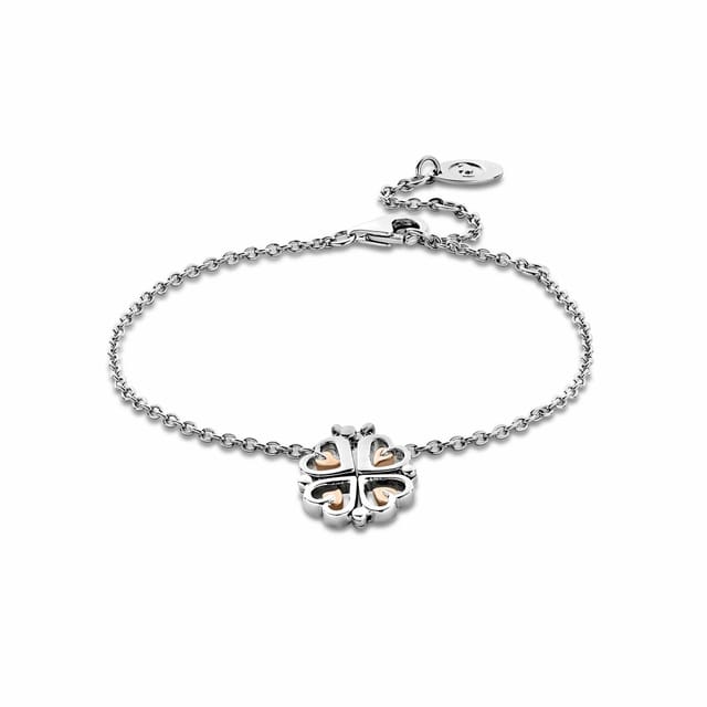 Clogau Clogau Women's Tree of Life Sterling Silver Heart Bracelet in Metallics - 2