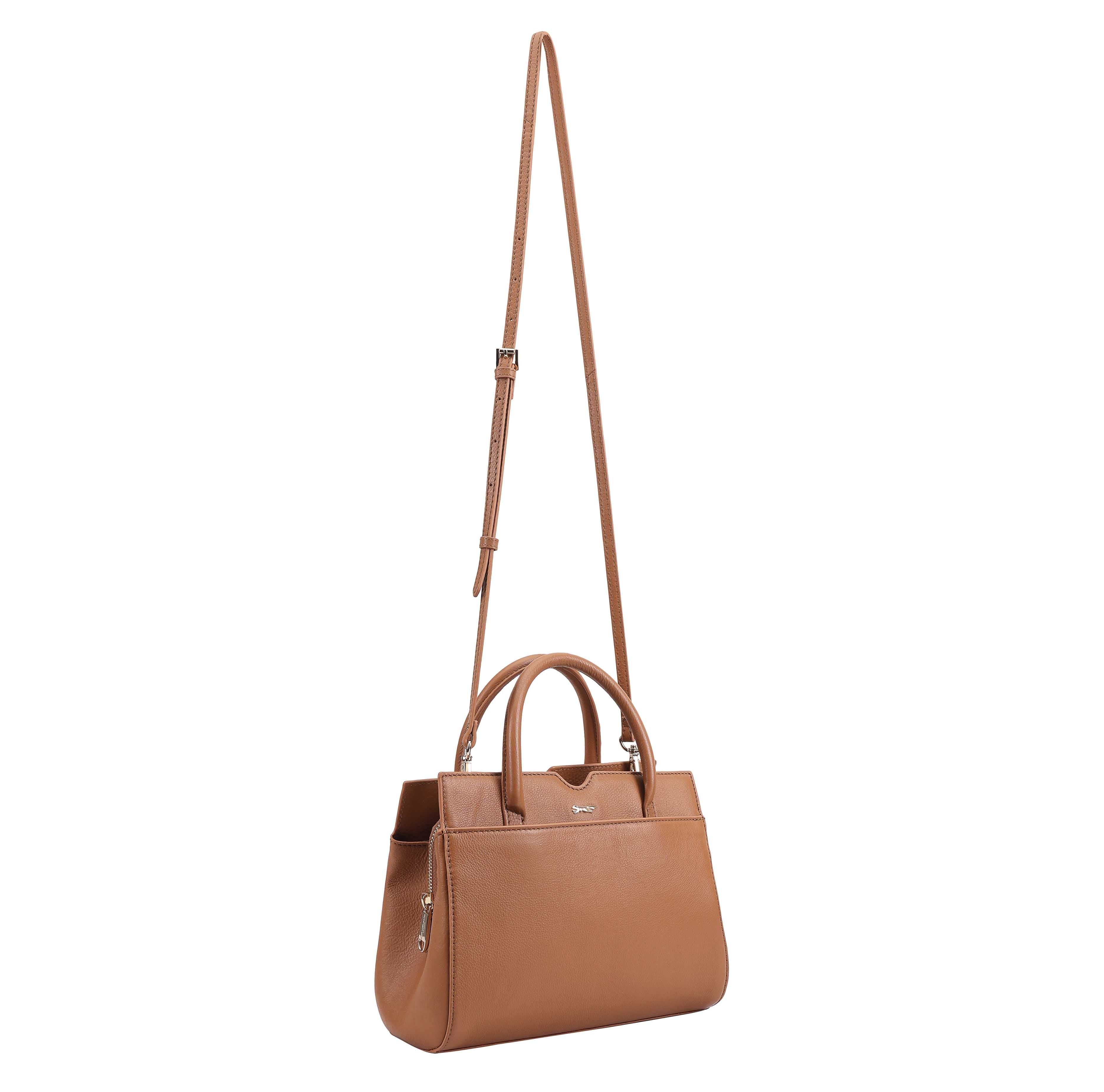 Paul Costelloe Paul Costelloe Women's Hunza Grab Bag in Brown - 3