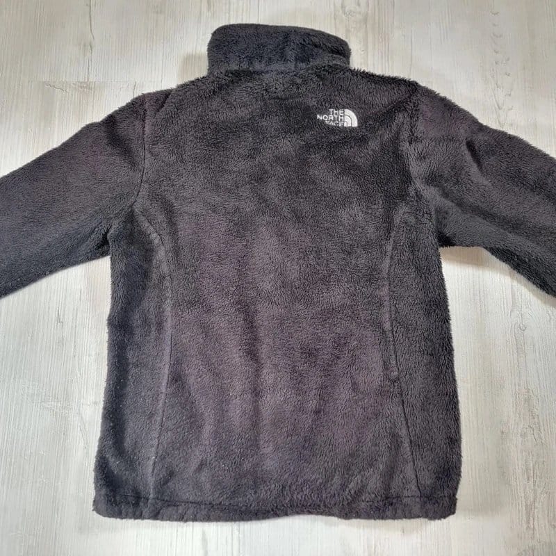 The North Face Womens The North Face Grey Thick Fleece Full Zip Jacket - 1