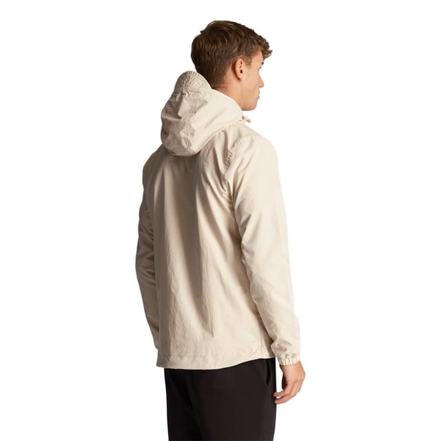 Lyle & Scott Lyle & Scott Men's Hooded Full Zip Jacket in Light Tan - 2