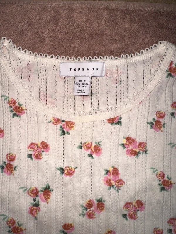 Topshop Floral top