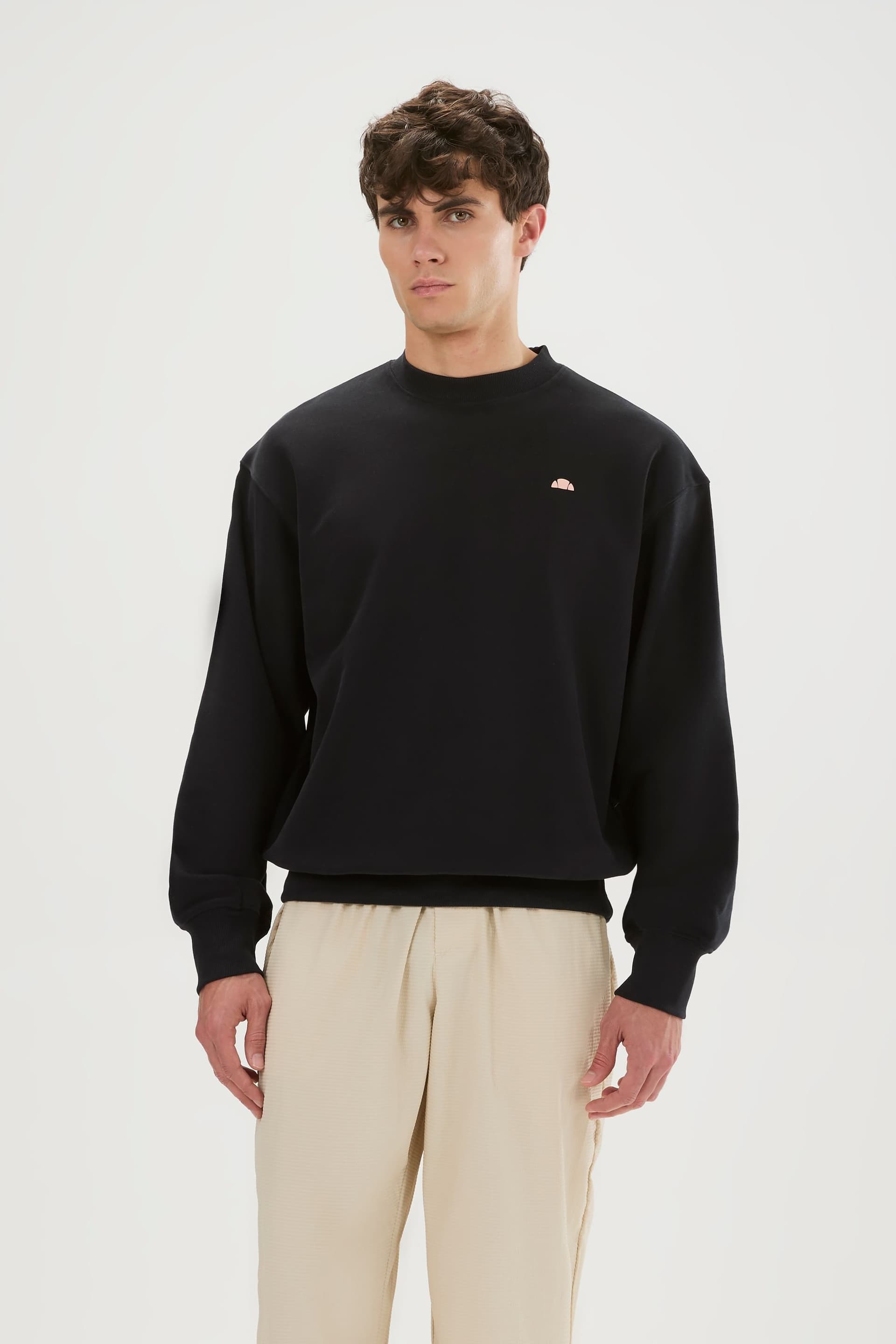 Ellesse Ellesse Men's Gelateria Sweatshirt in Black