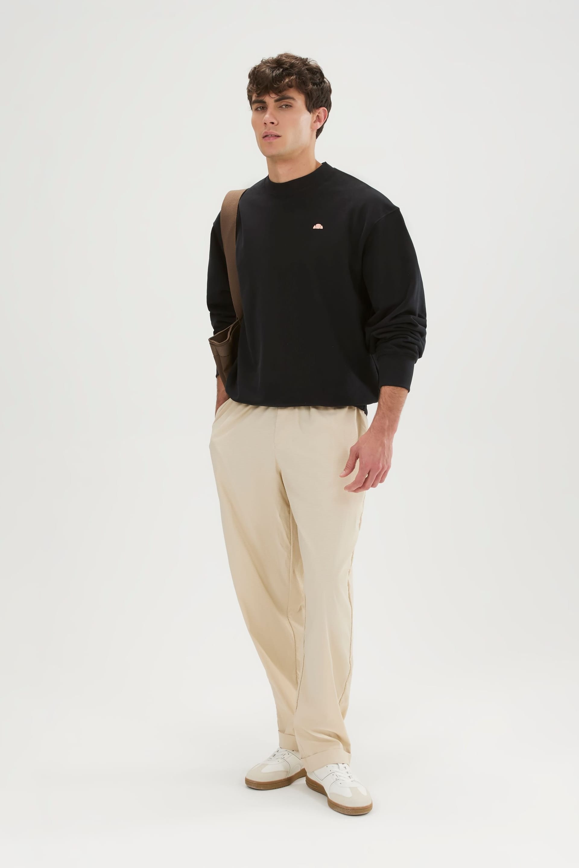 Ellesse Ellesse Men's Gelateria Sweatshirt in Black - 4