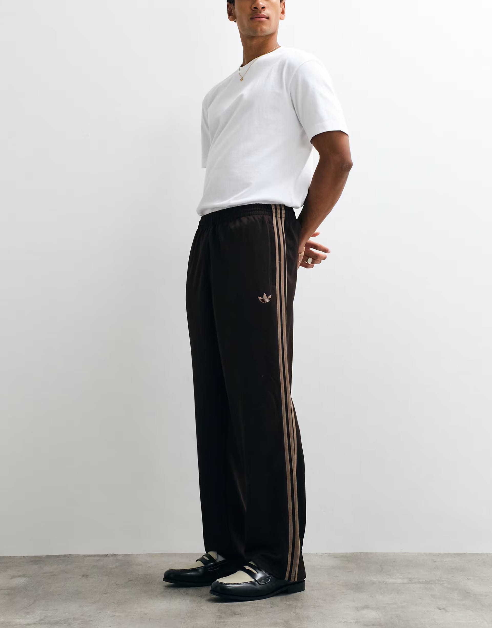 adidas Originals Aurora Coffee Loose Trackpants