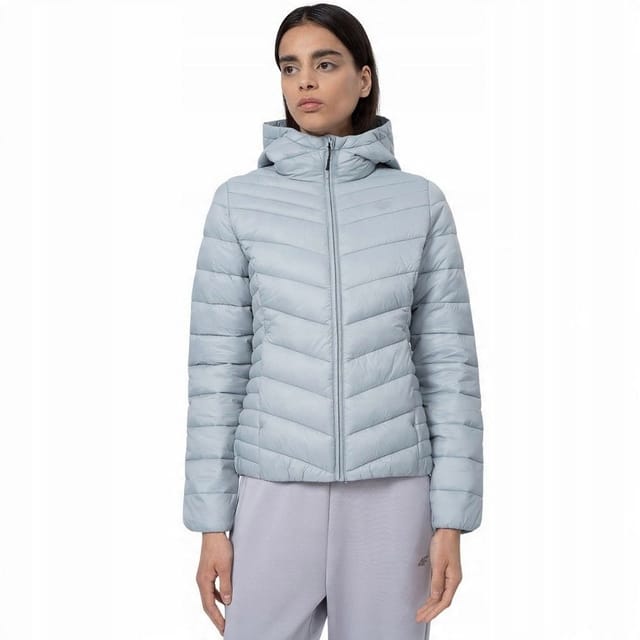 4F 4F Women's SS23TDJAF095 Down Jacket in Blue - 3