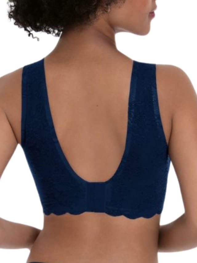 Anita Anita Women's Essential Lace Bralette in Blue - 2