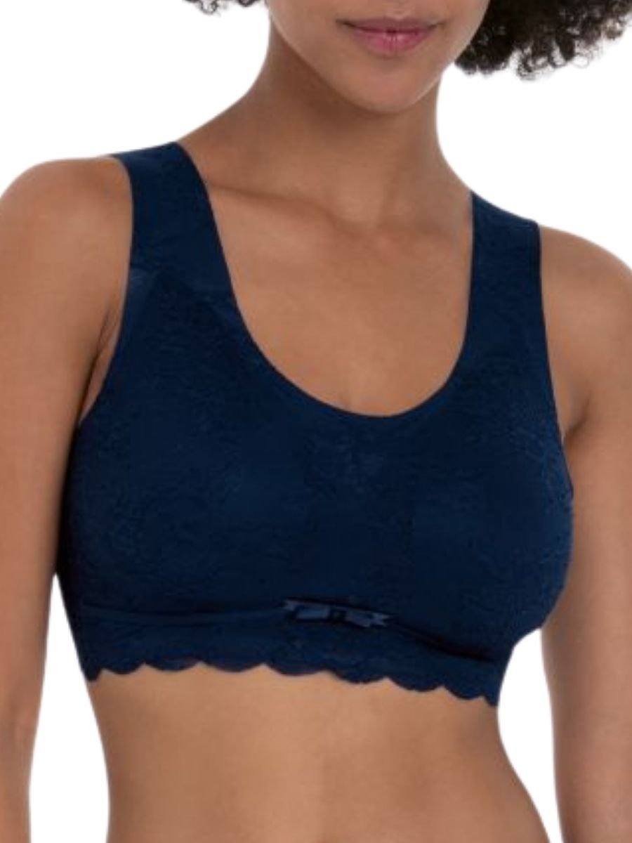 Anita Anita Women's Essential Lace Bralette in Blue - 4