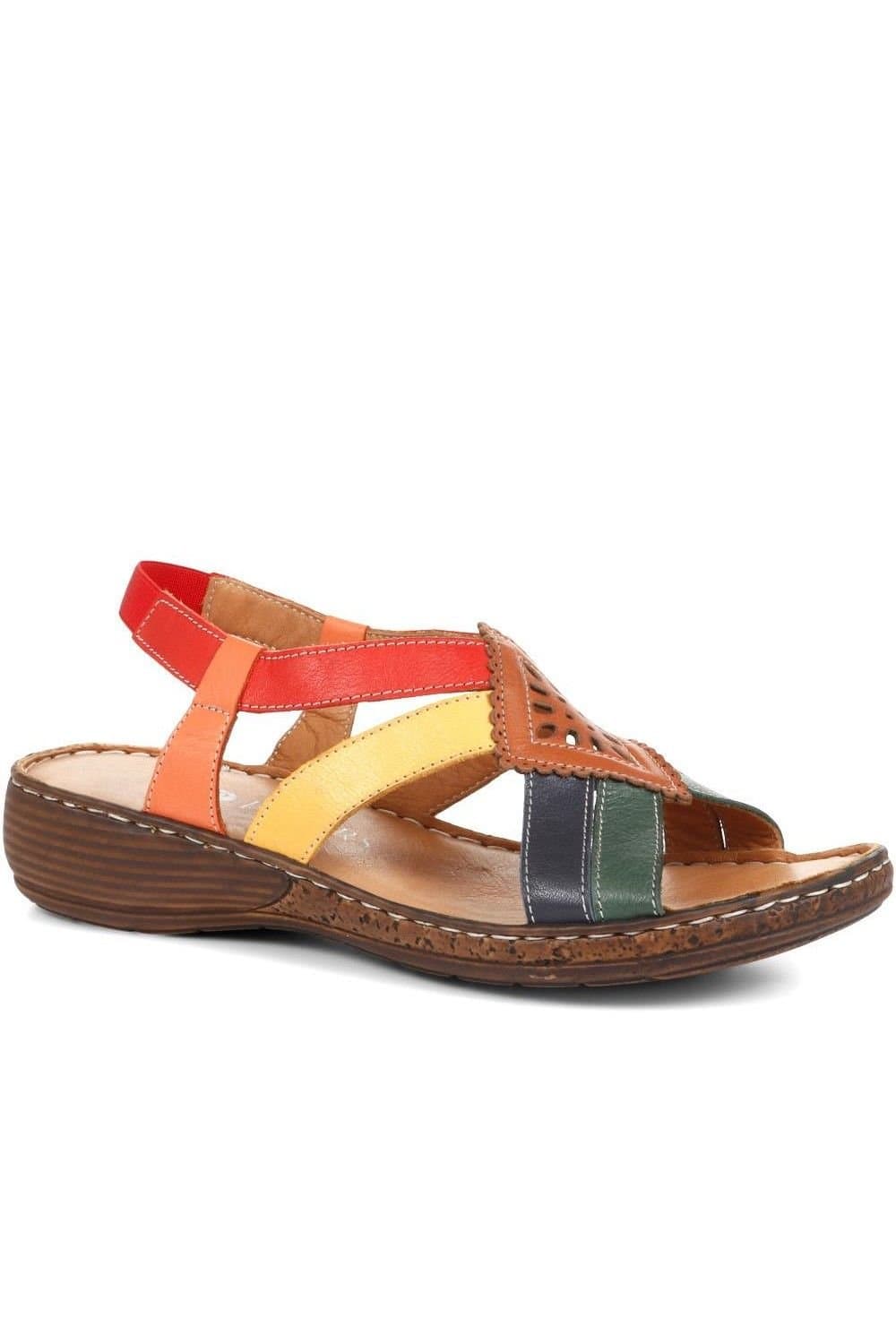 Pavers Pavers Women's Leather Slingback Sandals