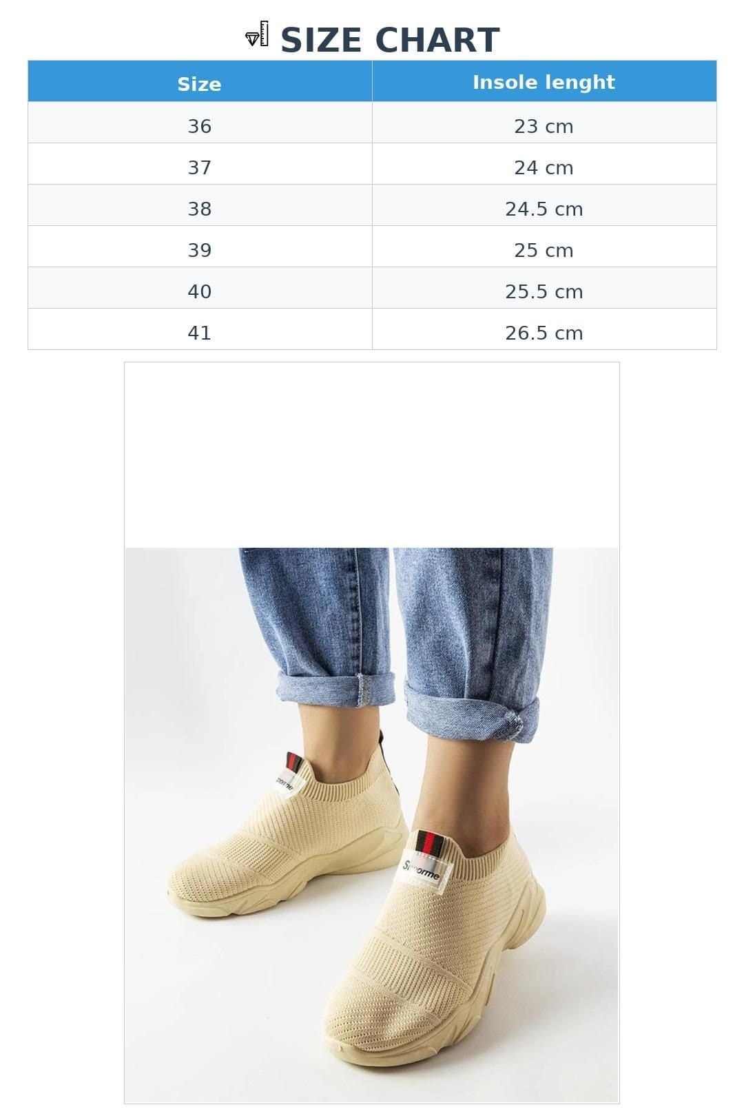 Love Lace Love Lace Women's Sport Slip On Sneakers for Summer Walks Comfort Rubber Sole in Beige - 4