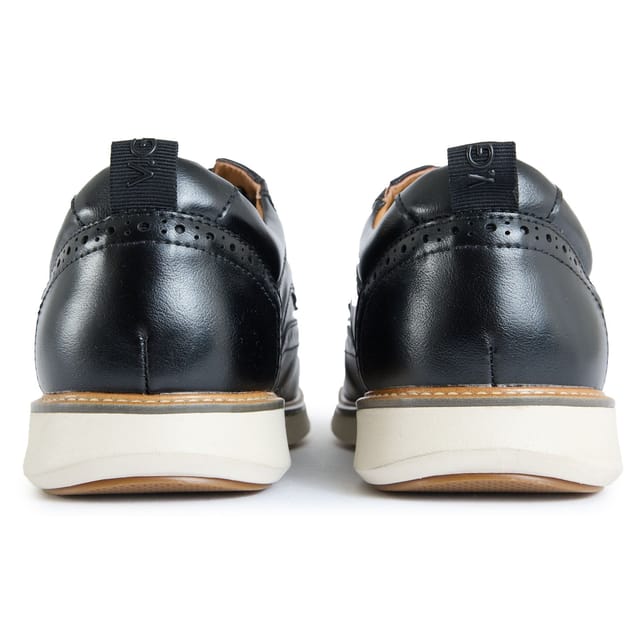V.GAN V.GAN Men's Okra Leisure Brogue Shoes in Black - 3