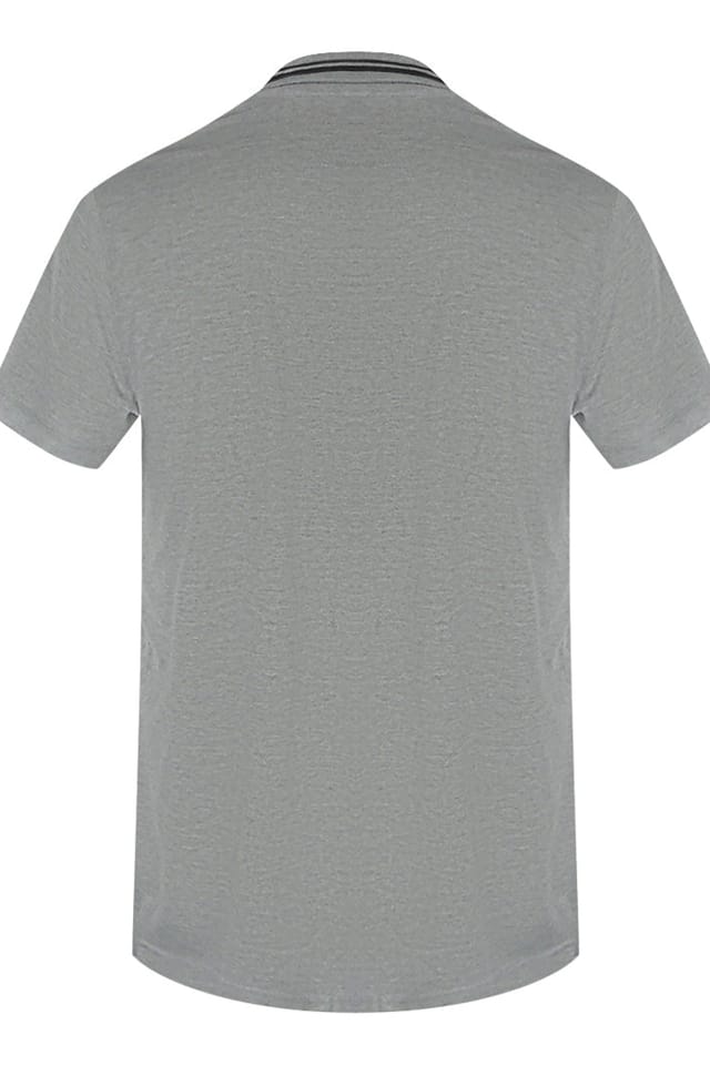 Love Moschino Love Moschino Men's Short Sleeve Polo Shirt in Silver - 3