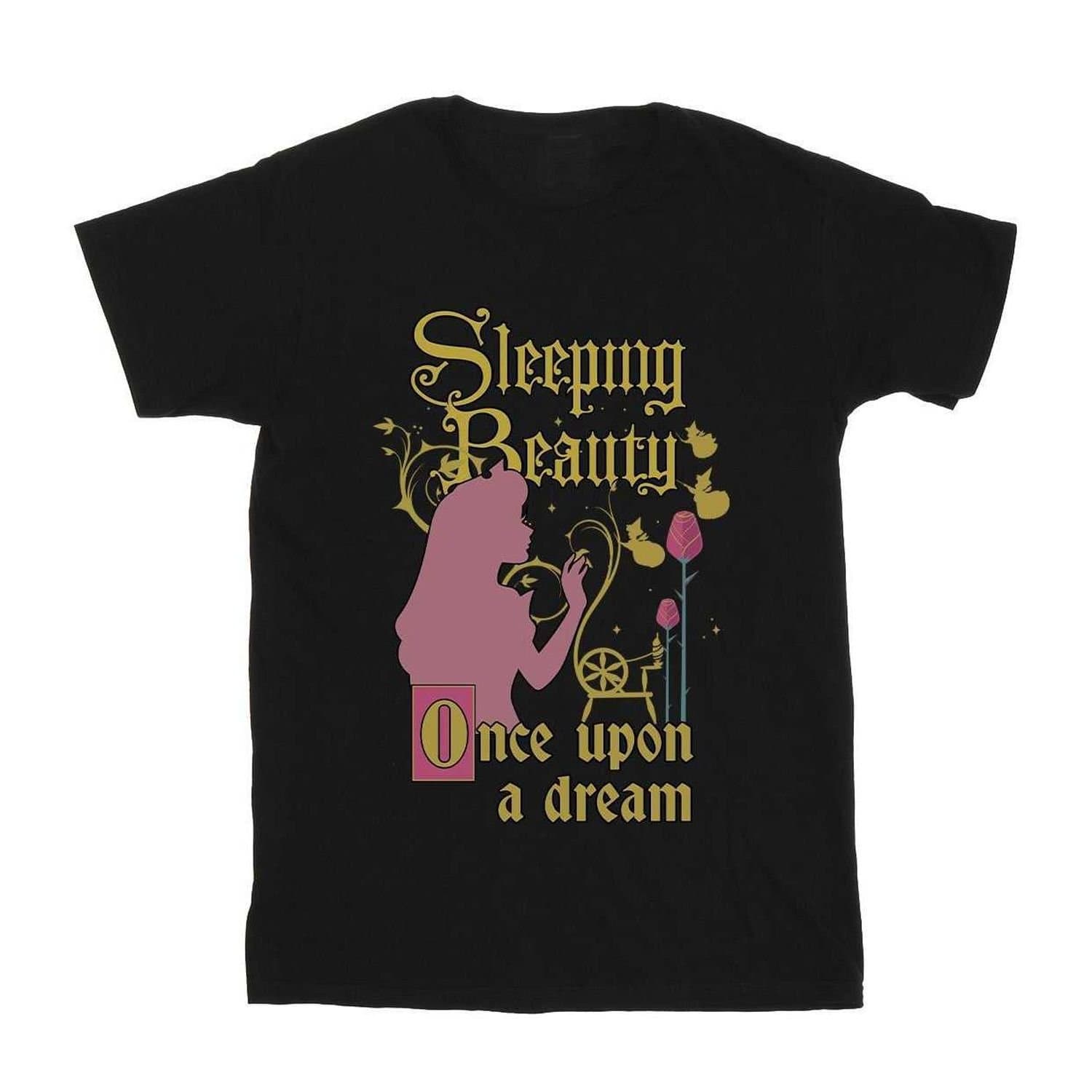 Sleeping Beauty Sleeping Beauty Men's Once Upon A Dream T-Shirt in Black