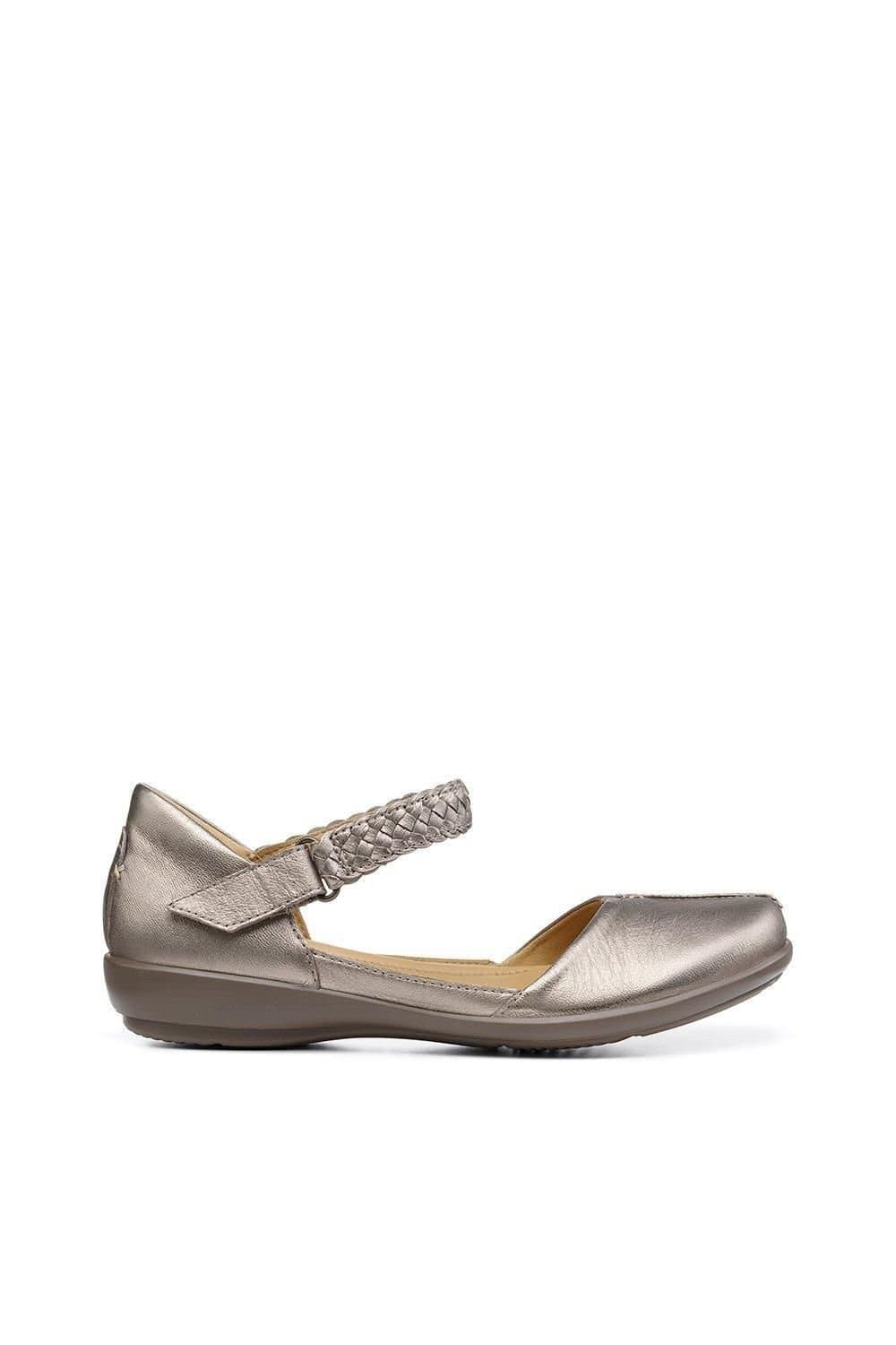 Hotter Hotter Women's Wide Fit 'Lake' Mary Janes in Rose Gold