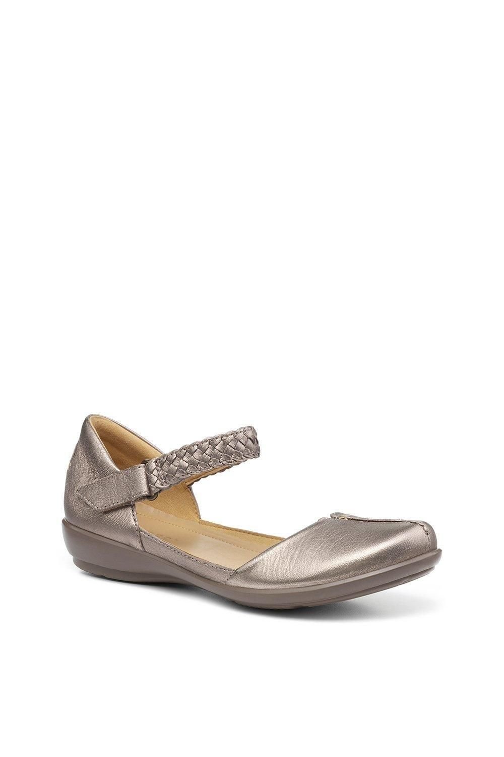 Hotter Hotter Women's Wide Fit 'Lake' Mary Janes in Rose Gold - 2