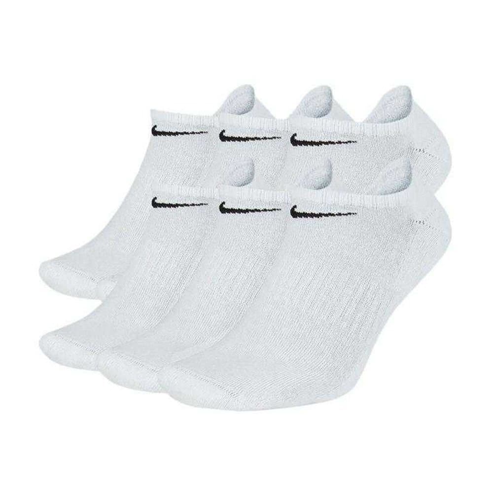 Nike Nike Men's Lightweight Everyday No-Show Socks (Pack of 6) in White