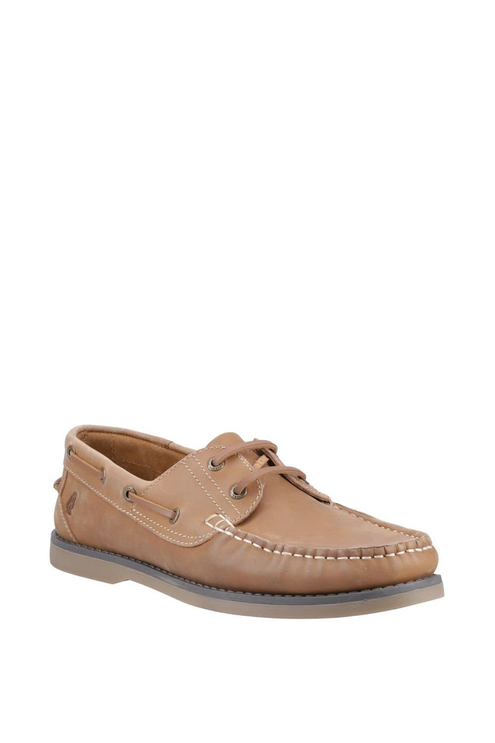 Hush Puppies Hush Puppies Men's Wilson Boat Shoe in Tan