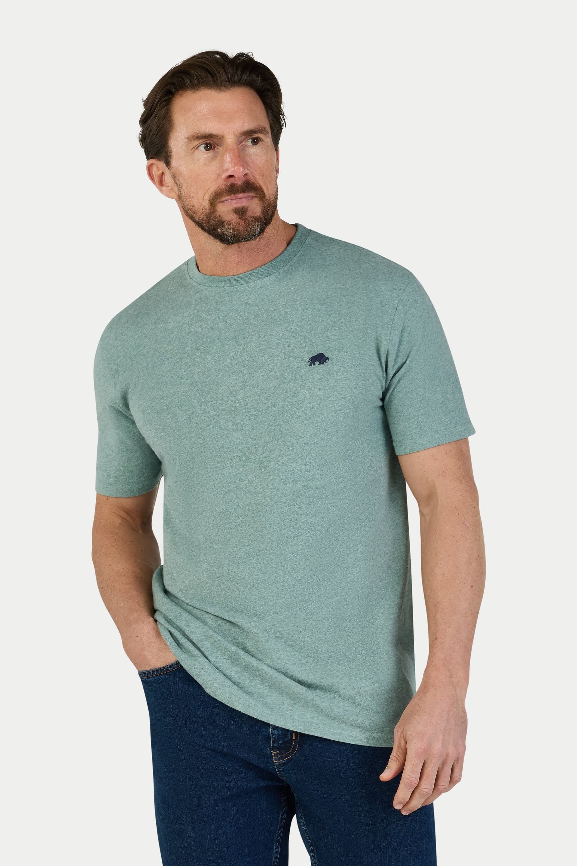 raging bull Raging Bull Men's Classic T-Shirt in Green