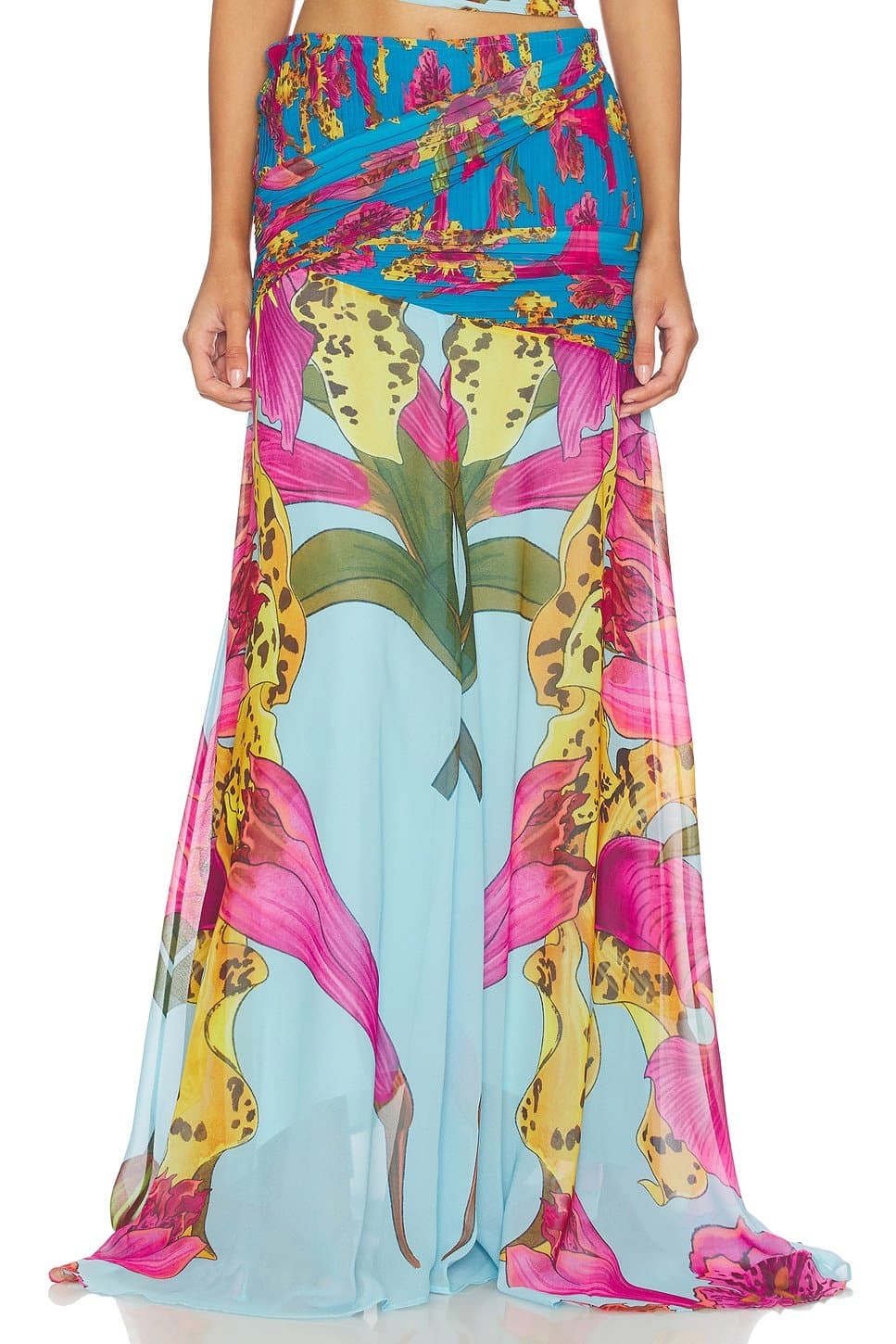 revolve Amazonian Orchid Andressa Skirt