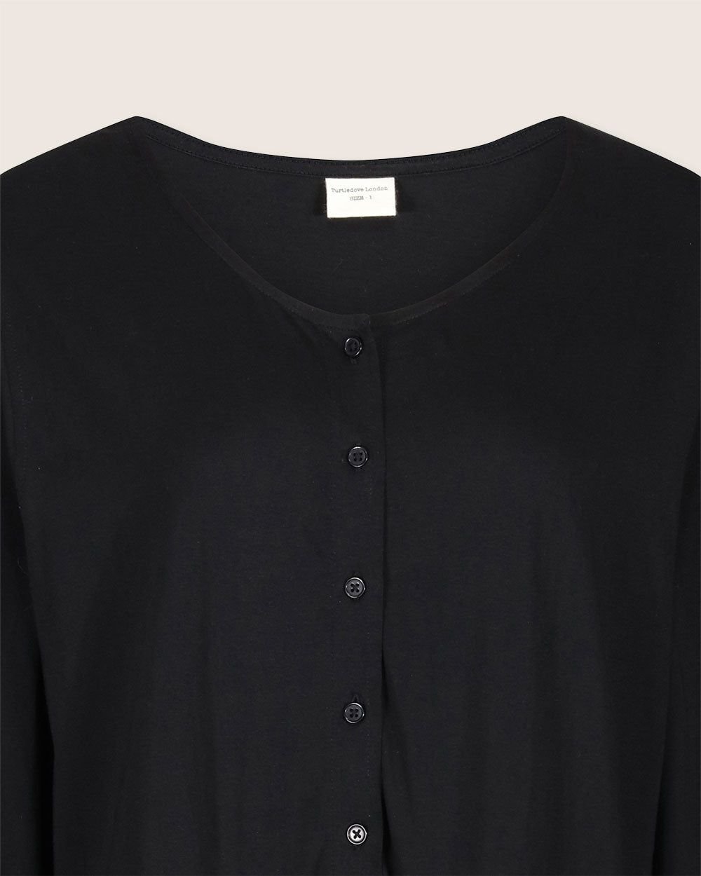 Turtledove London Turtledove London Women's Mila Black Long Sleeve Jumpsuit - 4