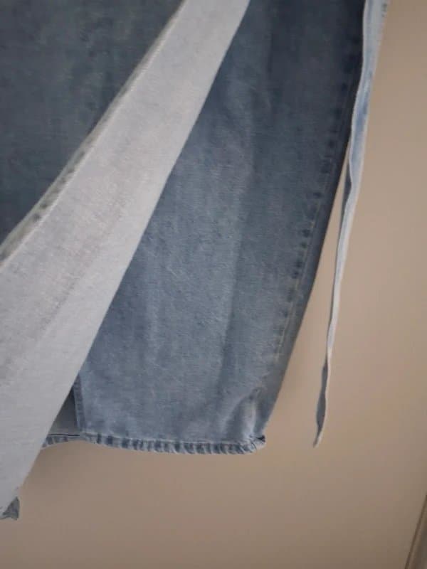 Never Fully Dressed Never Fully Dressed Denim Jaspre wrap skirt Size 10