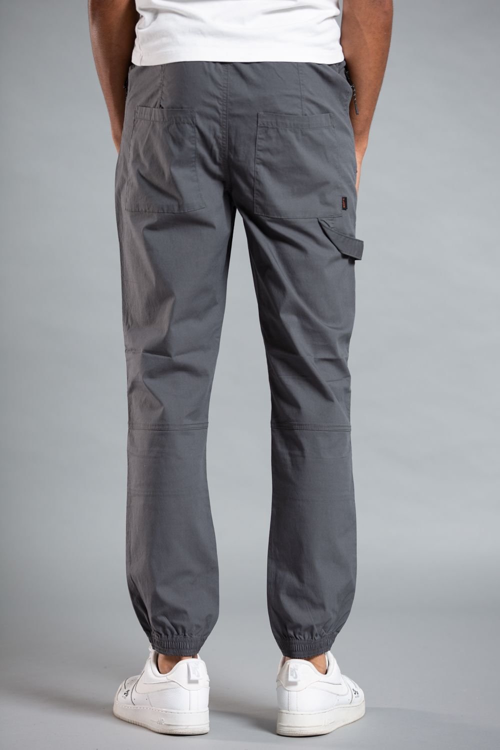 Tokyo Laundry Tokyo Laundry Men's Cotton Cargo Trousers in Grey - 2