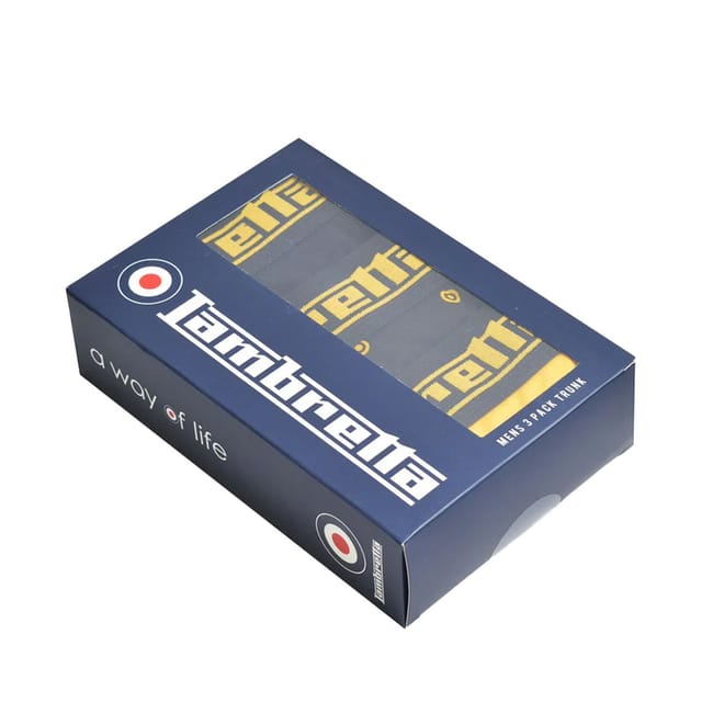 Lambretta Lambretta Men's Target Boxer Shorts (Pack of 3) - 3