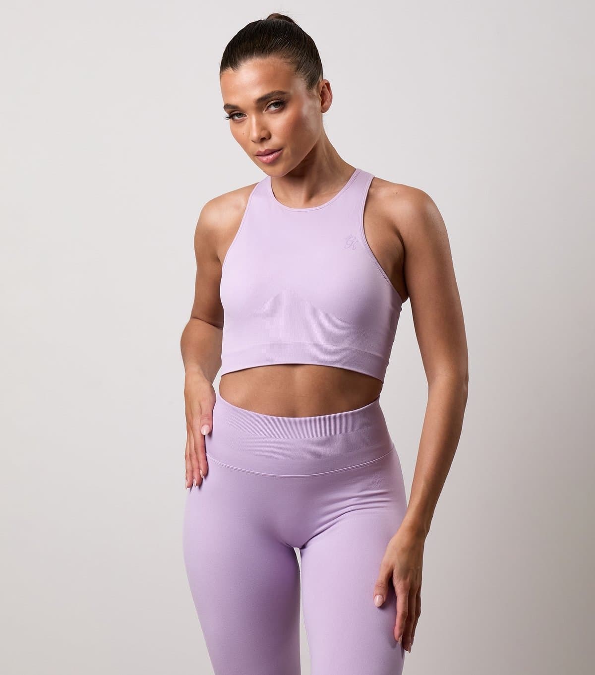 Gym King Women's Lilac Sculpt Seamless Tank Top Gym King New Look