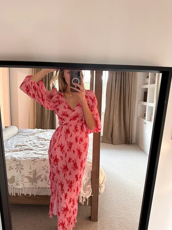 ASOS ASOS pink floral dress