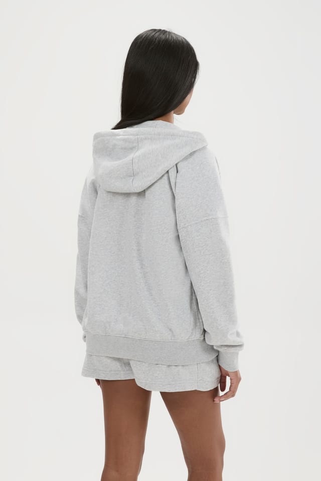 Ellesse Ellesse Women's Pianella FZ Hoodie in Light Grey - 2
