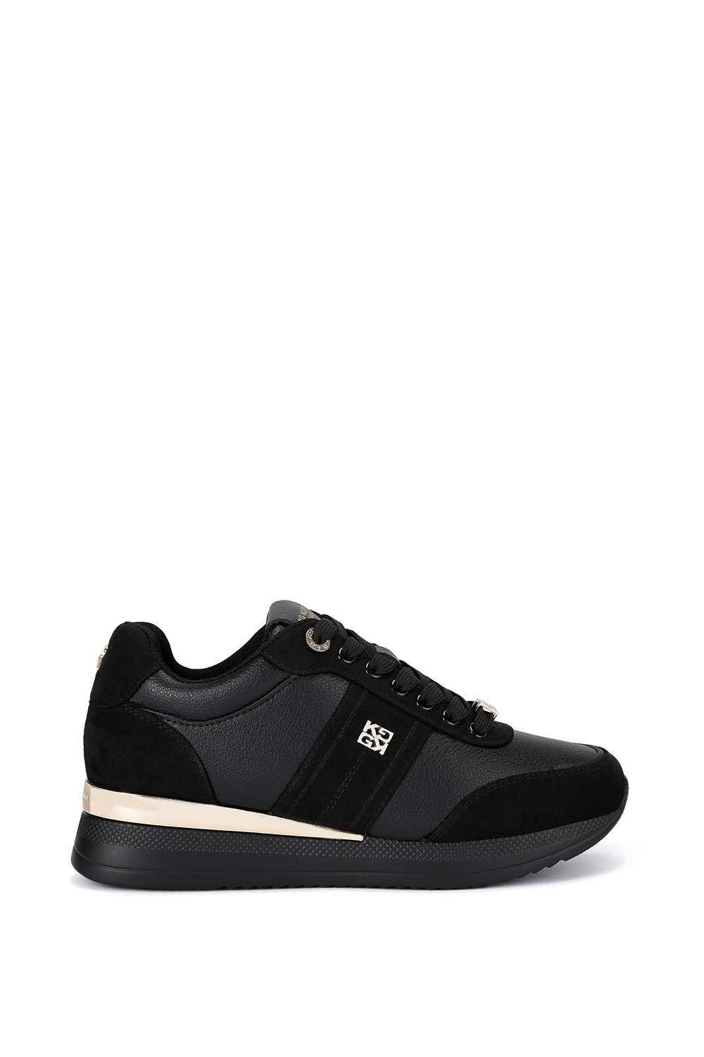KG Kurt Geiger KG Kurt Geiger Women's 'Lina Laceup' Trainers in Black - 4