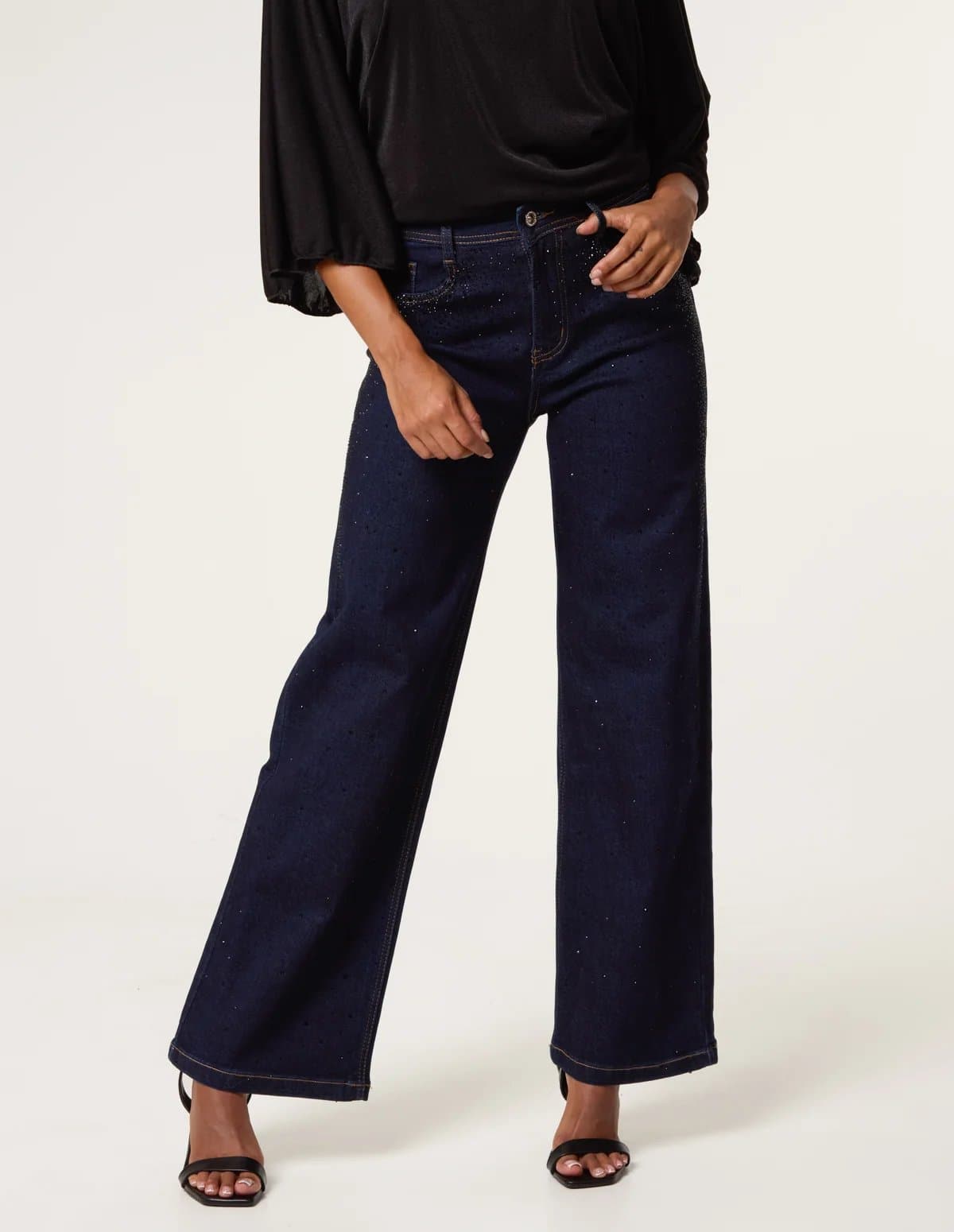 Blue Vanilla Rhinestone Jeans