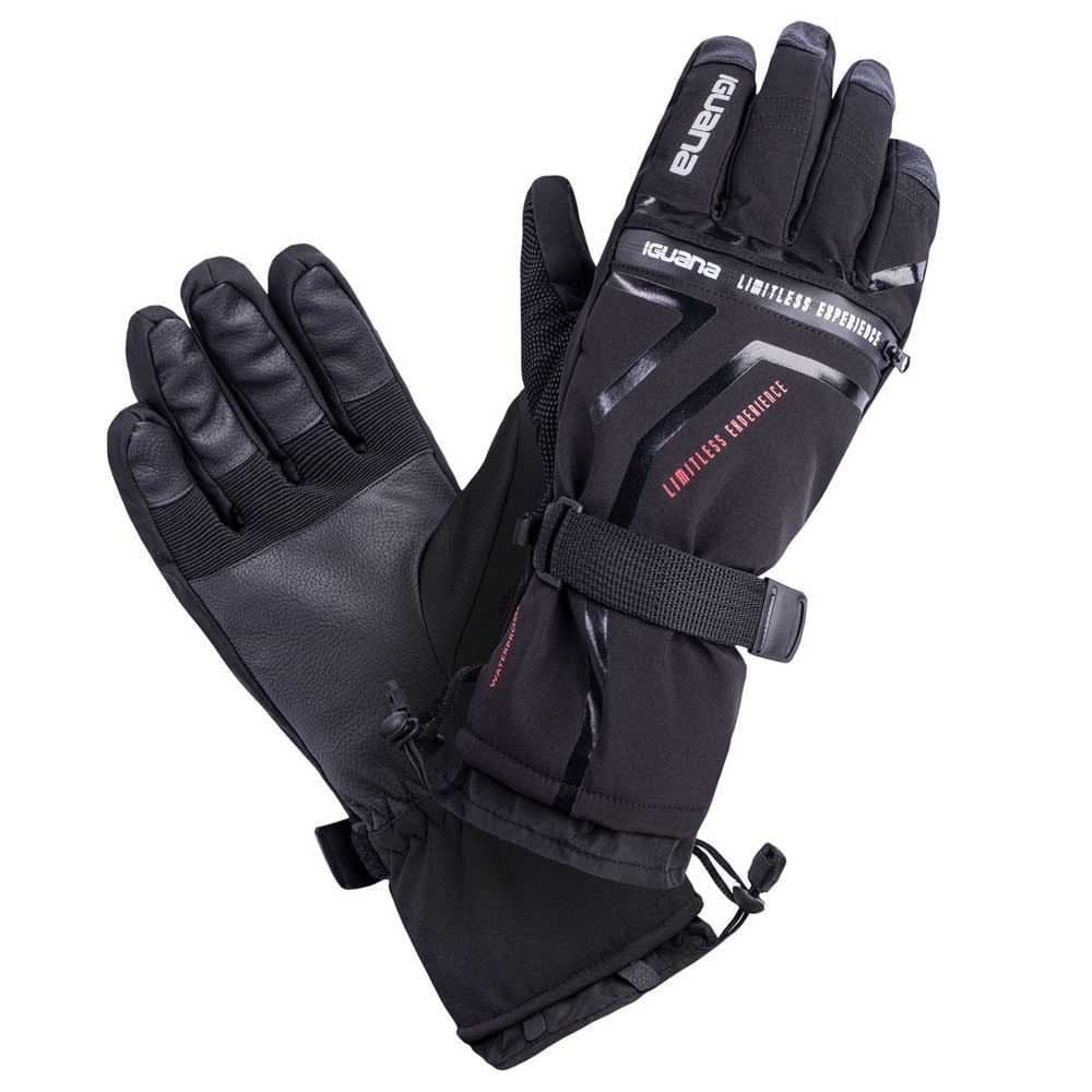 Iguana Iguana Men's Adamo Ski Gloves in Black