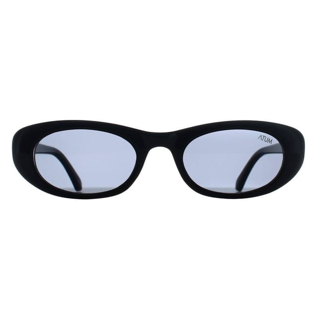 Atum Atum Women's Oval Shiny Black Silver Smoke Noctis - 2