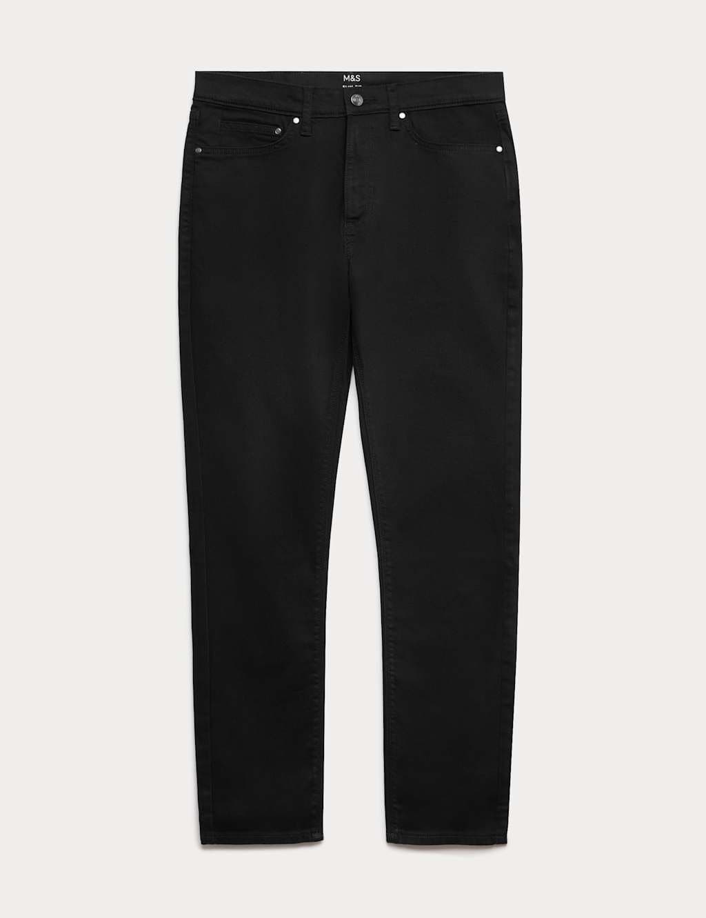 Marks & Spencer M&S Slim Fit Stretch Jeans Black/Black