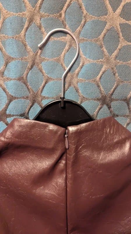 Bershka Gorgeous faux leather mini dress