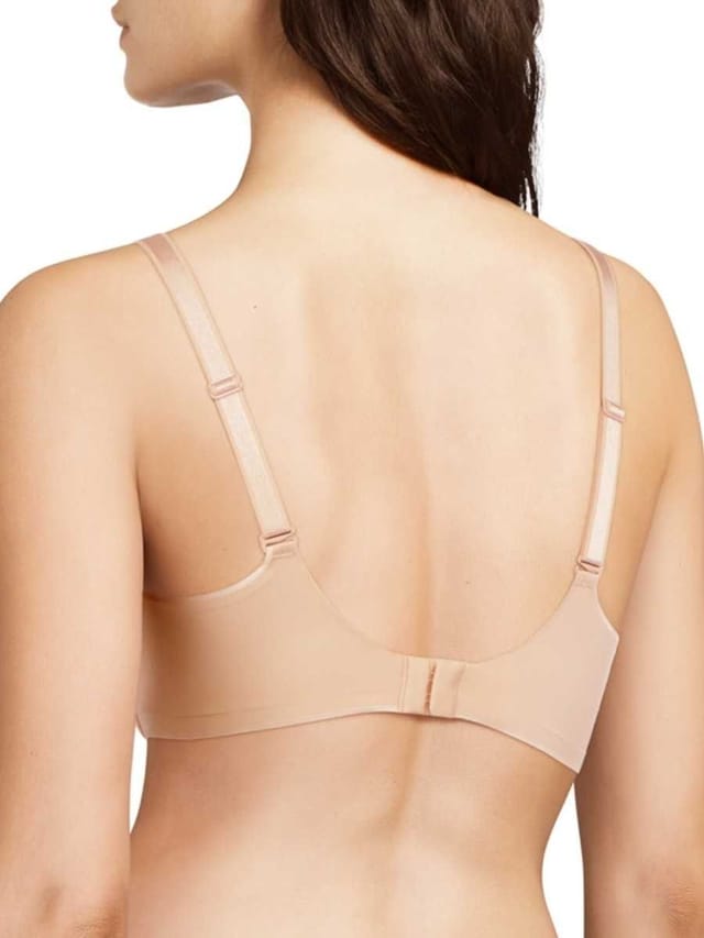 Chantelle Chantelle Women's Essentiall Covering T-Shirt Bra in Nude - 2