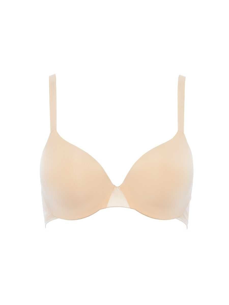 Chantelle Chantelle Women's Essentiall Covering T-Shirt Bra in Nude - 4