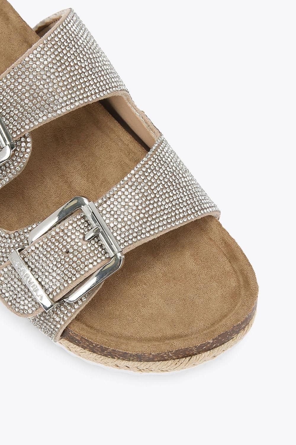 Carvela Carvela Women's 'Paradise Jewel' Sandals in Silver - 4