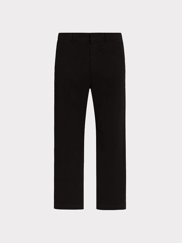 Kettlewell Kettlewell Women's Jamie Cord Straight Pants in True Black - 2