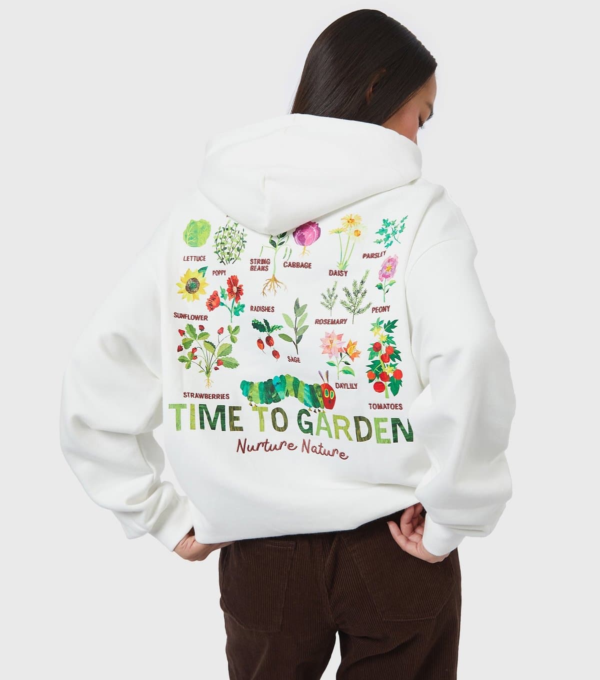 Skinnydip Women's White Hungry Caterpillar Hoodie Skinnydip New Look