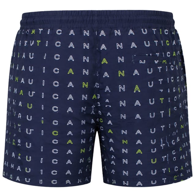 Nautica Nautica Men's Bradwell 6inch Navy Swim Shorts in Dark Navy - 2