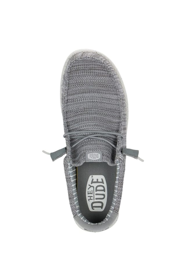 Hey Dude HEY DUDE Men's Wally Stretch Sox Grey - 2