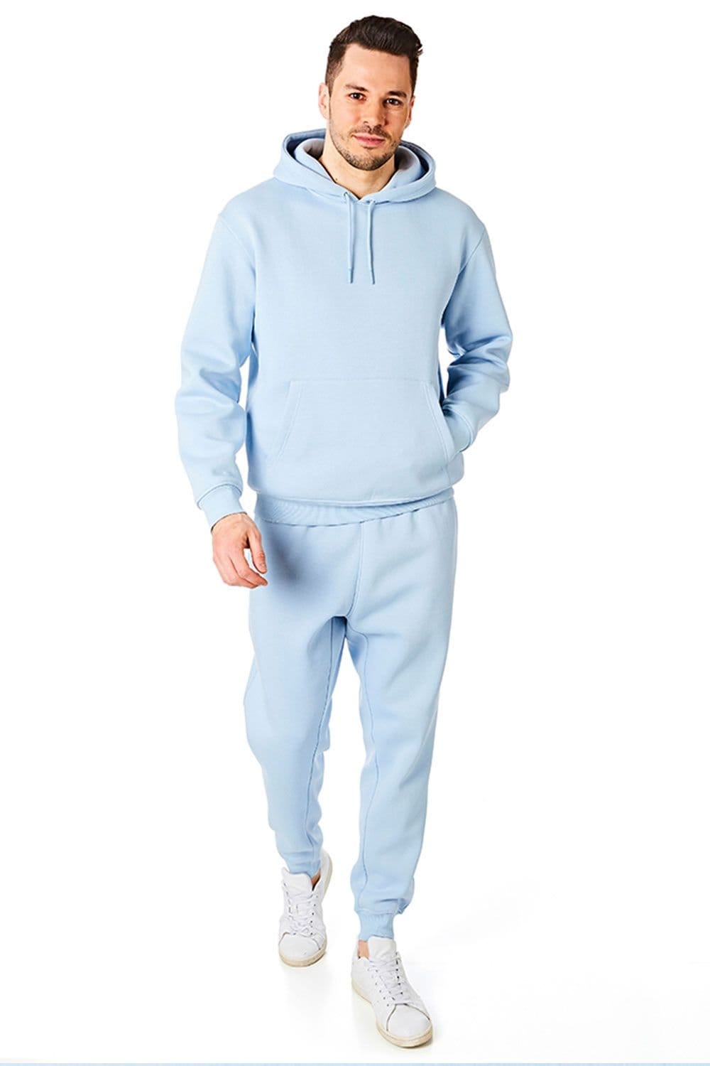 RIPT Essentials RIPT Essentials Men's Pullover Hoody in Light Blue - 4