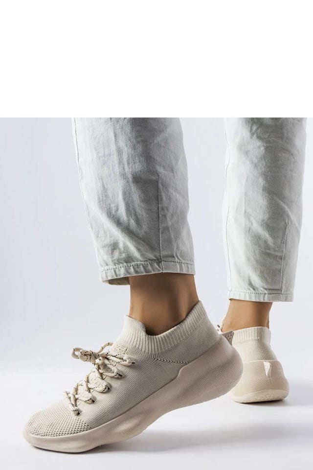 Love Lace Love Lace Women's Summer Fabric Sneakers with Durable Beige Rubber Sole Comfort - 2