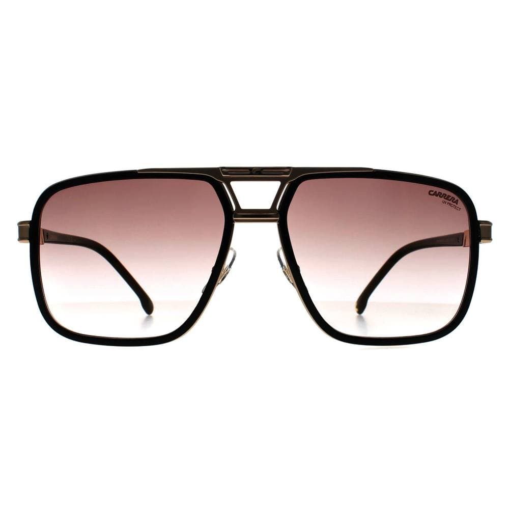 Carrera Carrera Men's Aviator Black Gold Gold Mirror on Burgundy Gradient 1071/S