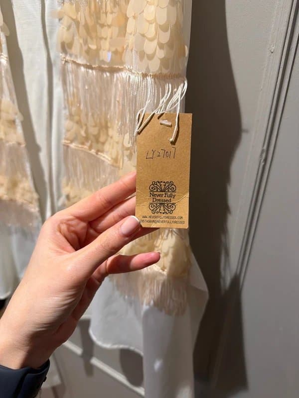 Never Fully Dressed Never fully dressed sequin waistcoat