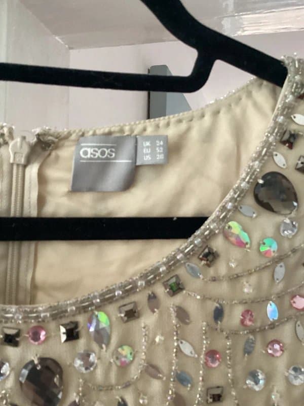 ASOS ASOS embellished tunic dress