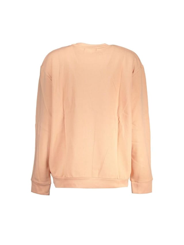Cavalli Class Cavalli Class Women's Chic Pink Fleece Crew Neck Sweatshirt - 2