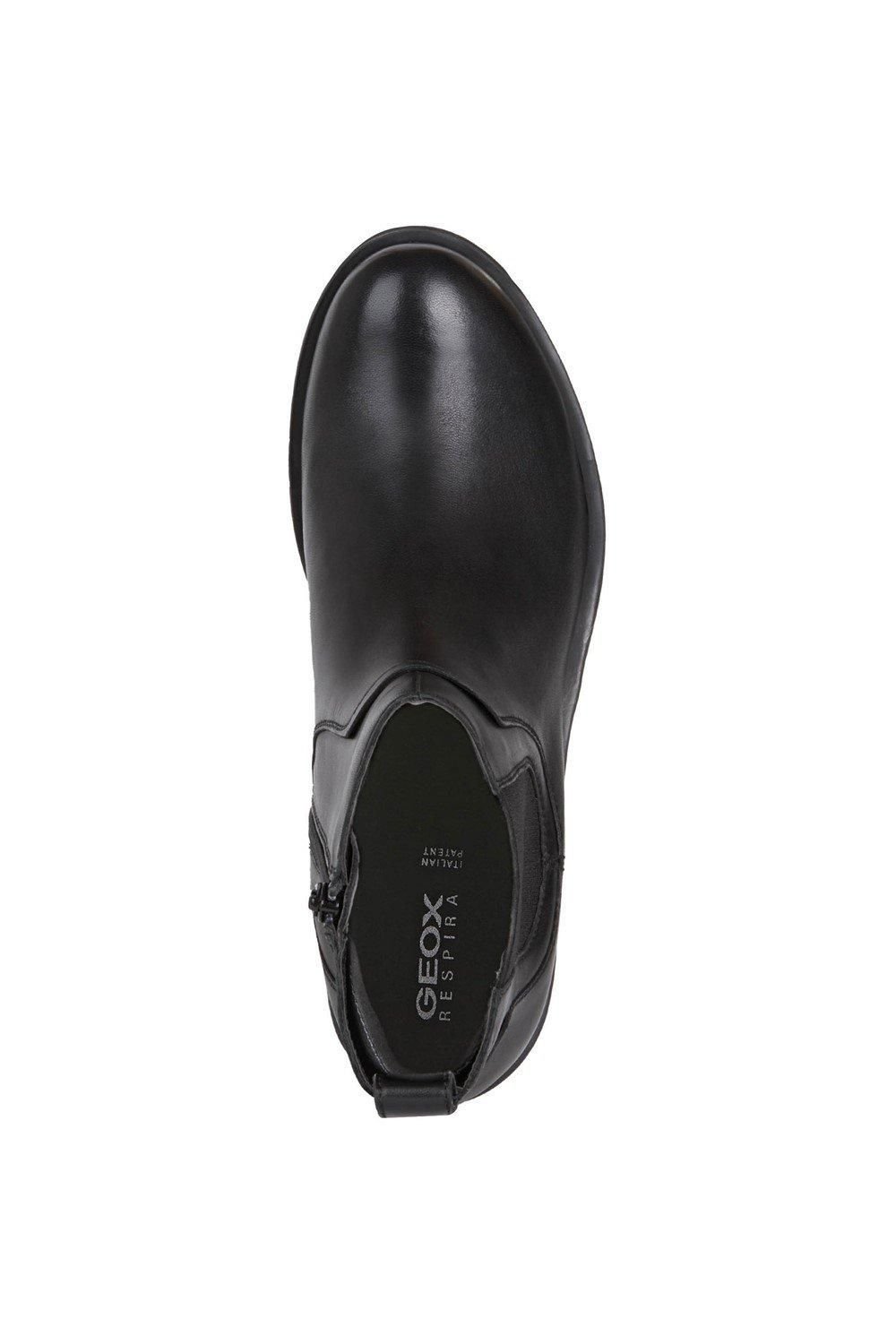 Geox Geox Women's D RAWELLE A ANKLE BOOTS in Black - 4