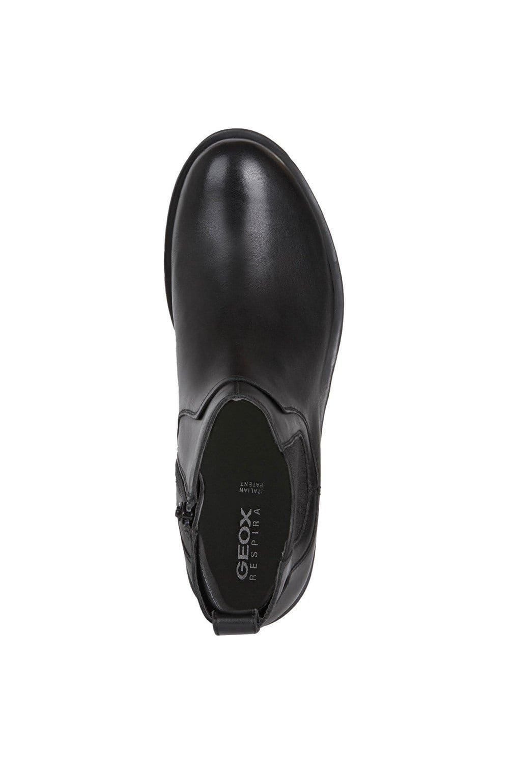 Geox Geox Women's D RAWELLE A ANKLE BOOTS in Black - 4